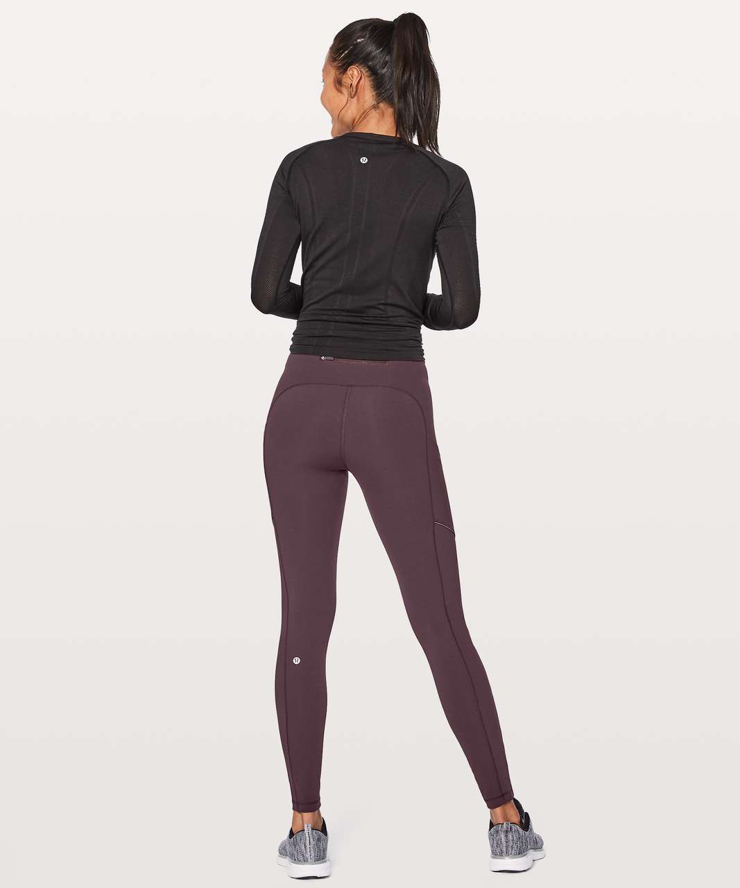 Lululemon Speed Up Tight *Full-On Luxtreme Brushed 28" - Black Cherry