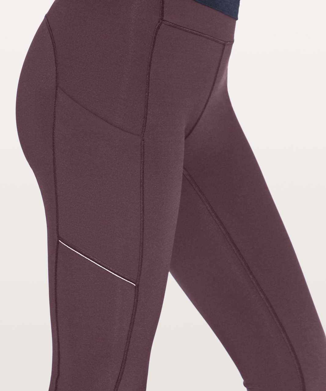 Lululemon Speed Up Tight *Full-On Luxtreme Brushed 28" - Black Cherry