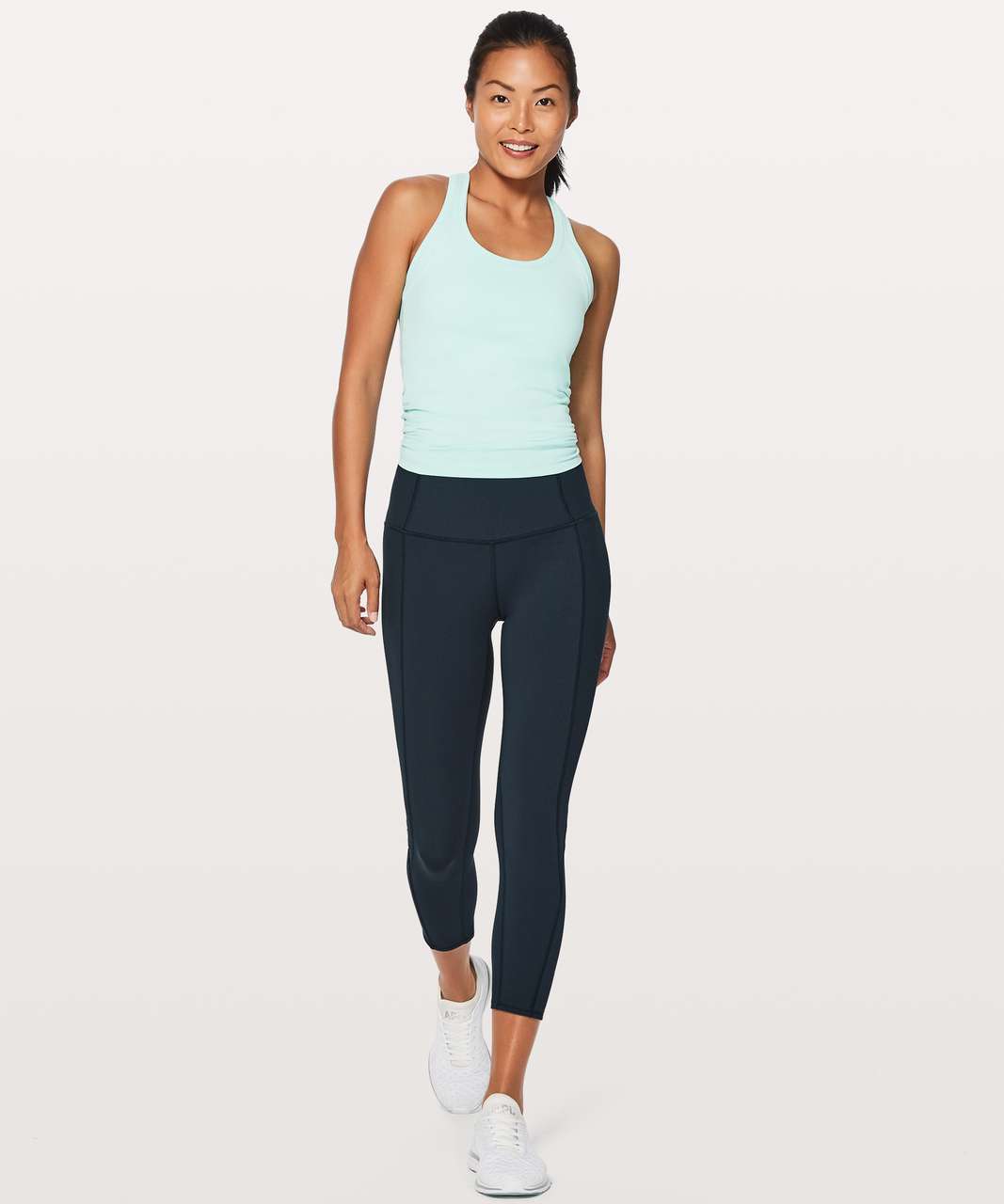 Lululemon On Your Mark Crop 23" - Nocturnal Teal