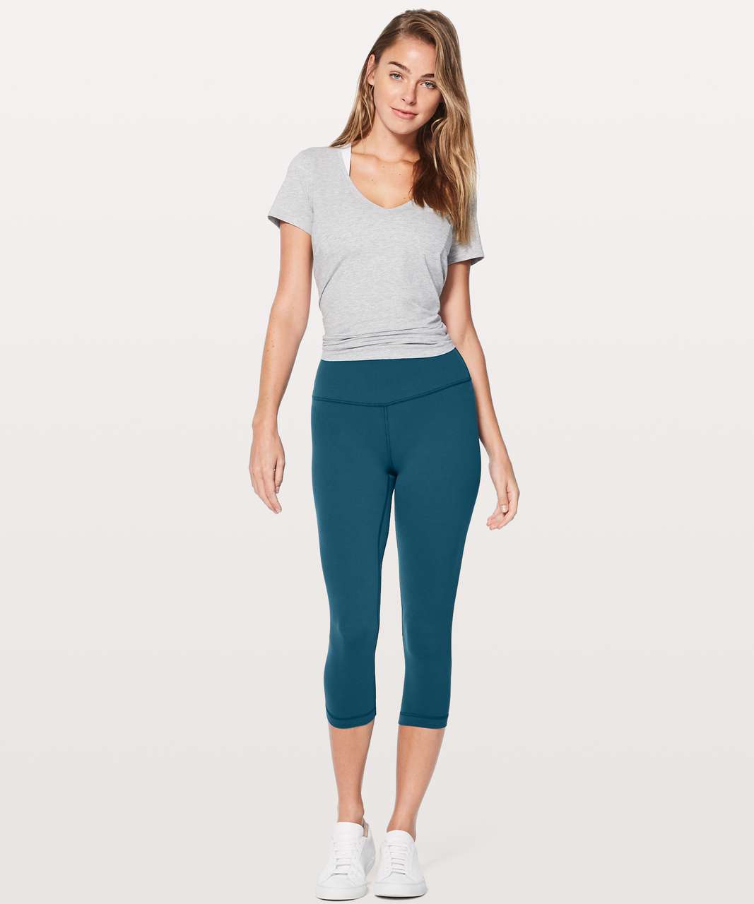 Lululemon Align Crop 21" - Nile Blue