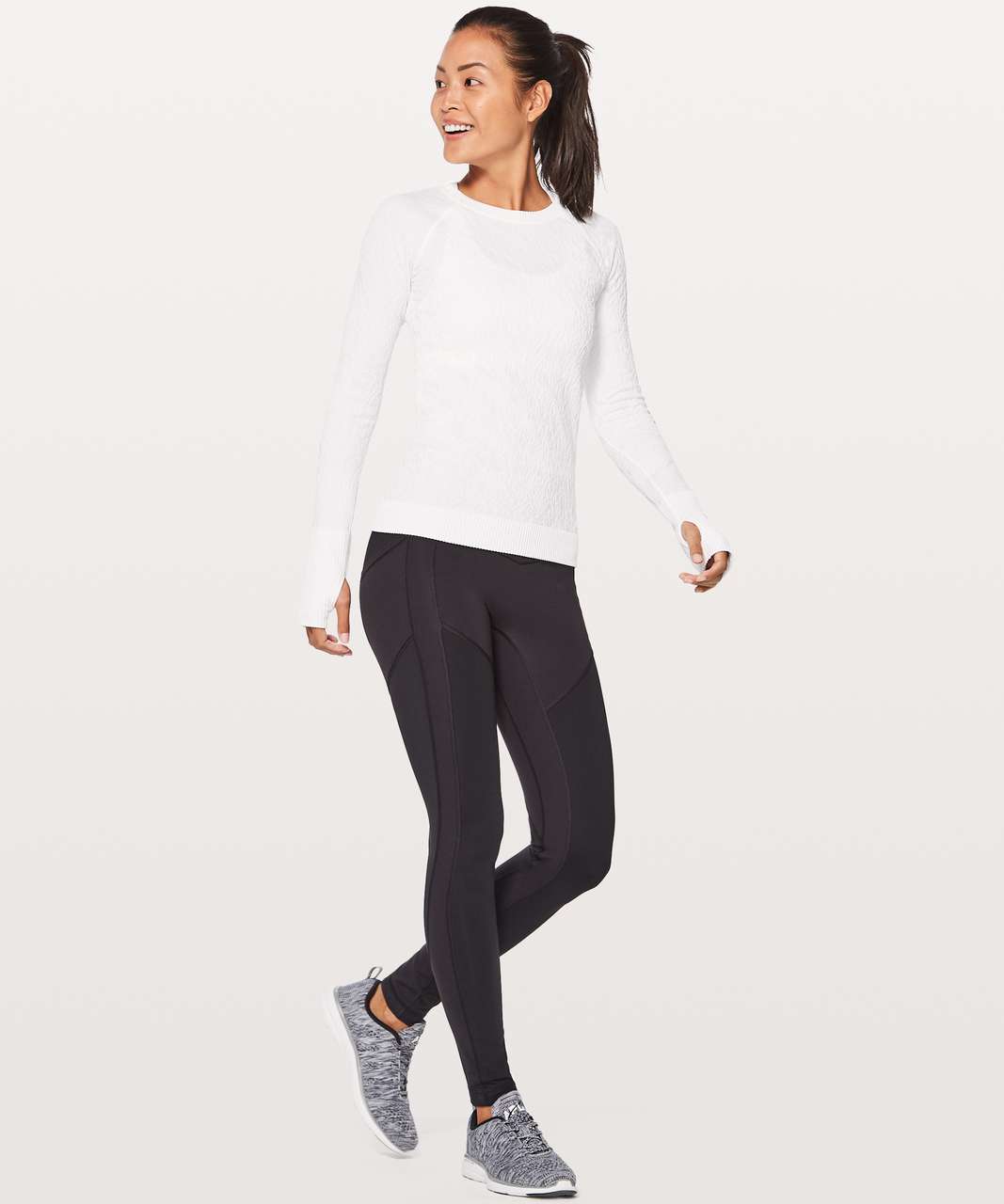 Lululemon Rest Less Pullover - White / White (First Release)