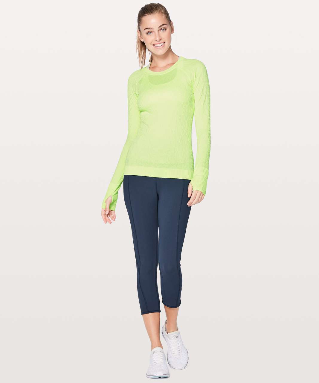 Lululemon Rest Less Pullover - Clear Mint / Clear Mint