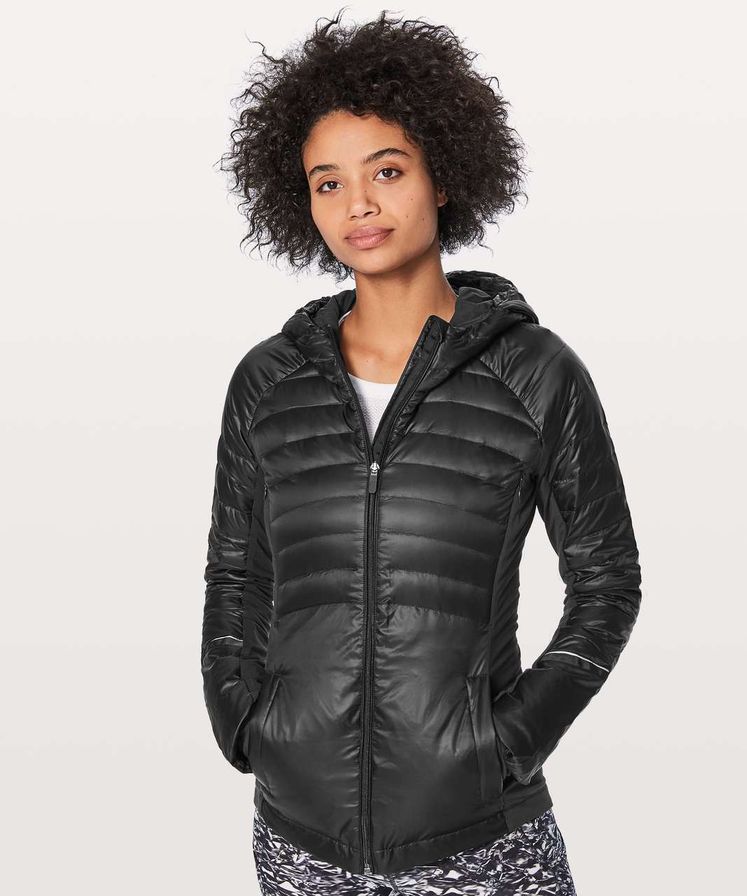 Lululemon Down For A Run Jacket II - Black - lulu fanatics