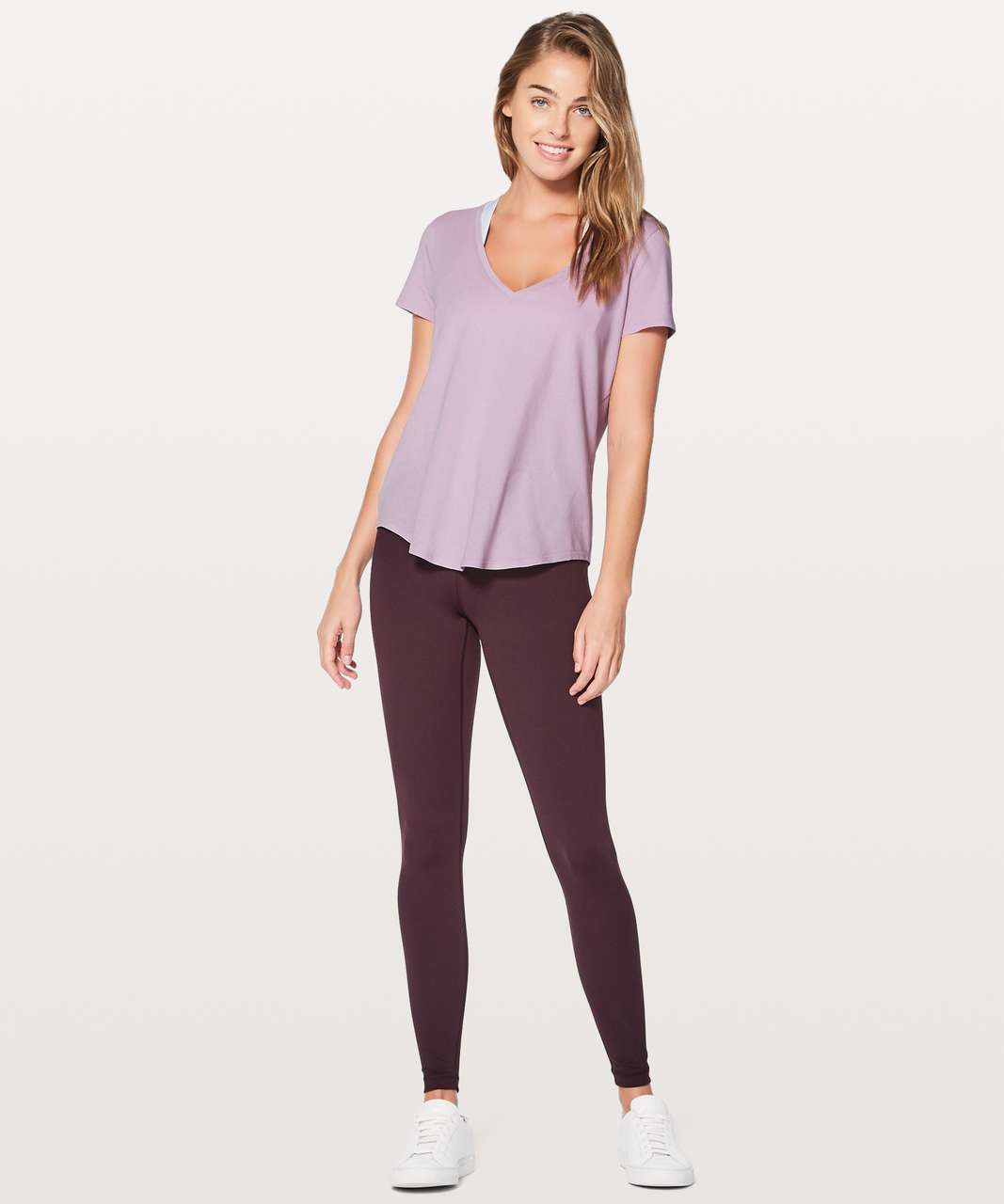 Lululemon Love Tee V - Rose Quartz