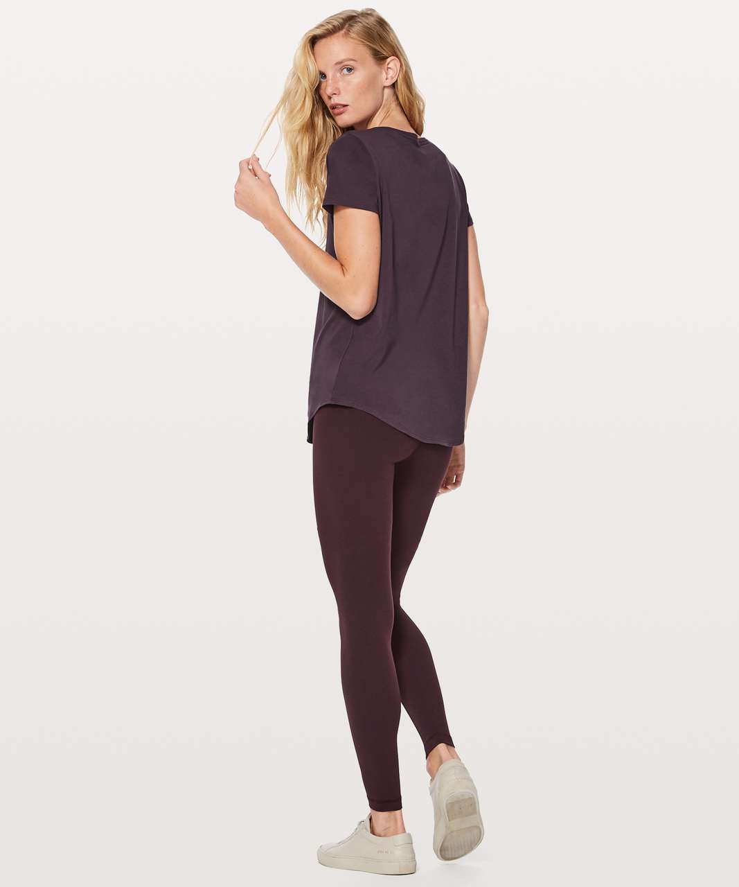 Lululemon Love Tee V - Vintage Grape