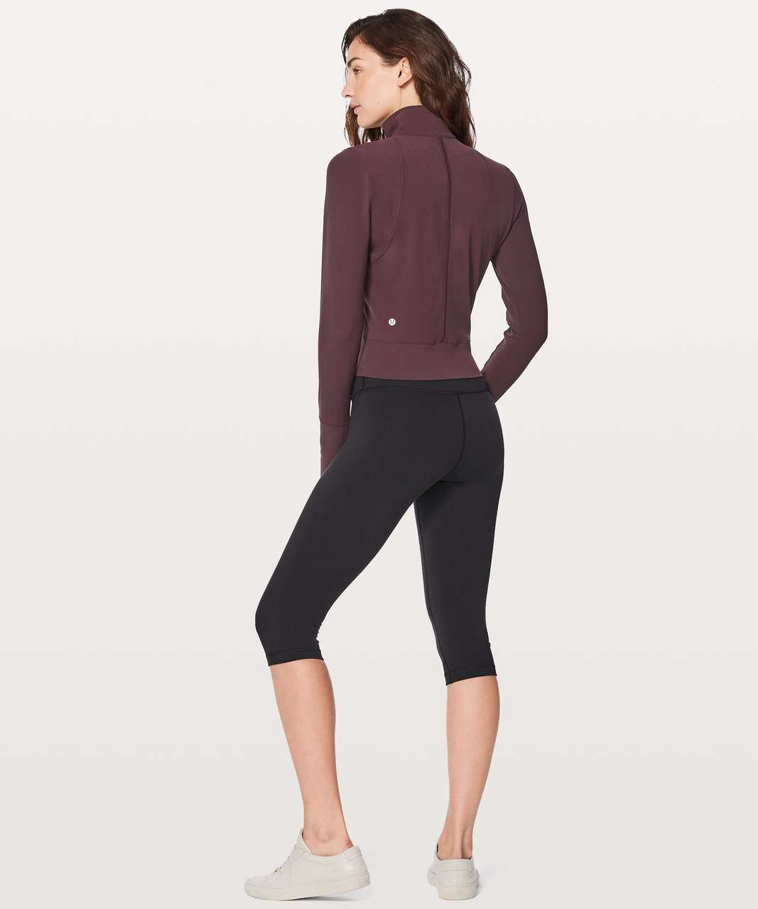 Lululemon Full Freedom Long Sleeve - Black Cherry - lulu fanatics