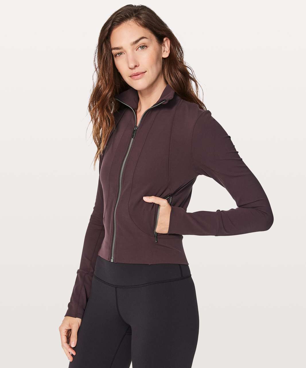 Lululemon Full Freedom Jacket - Black Cherry