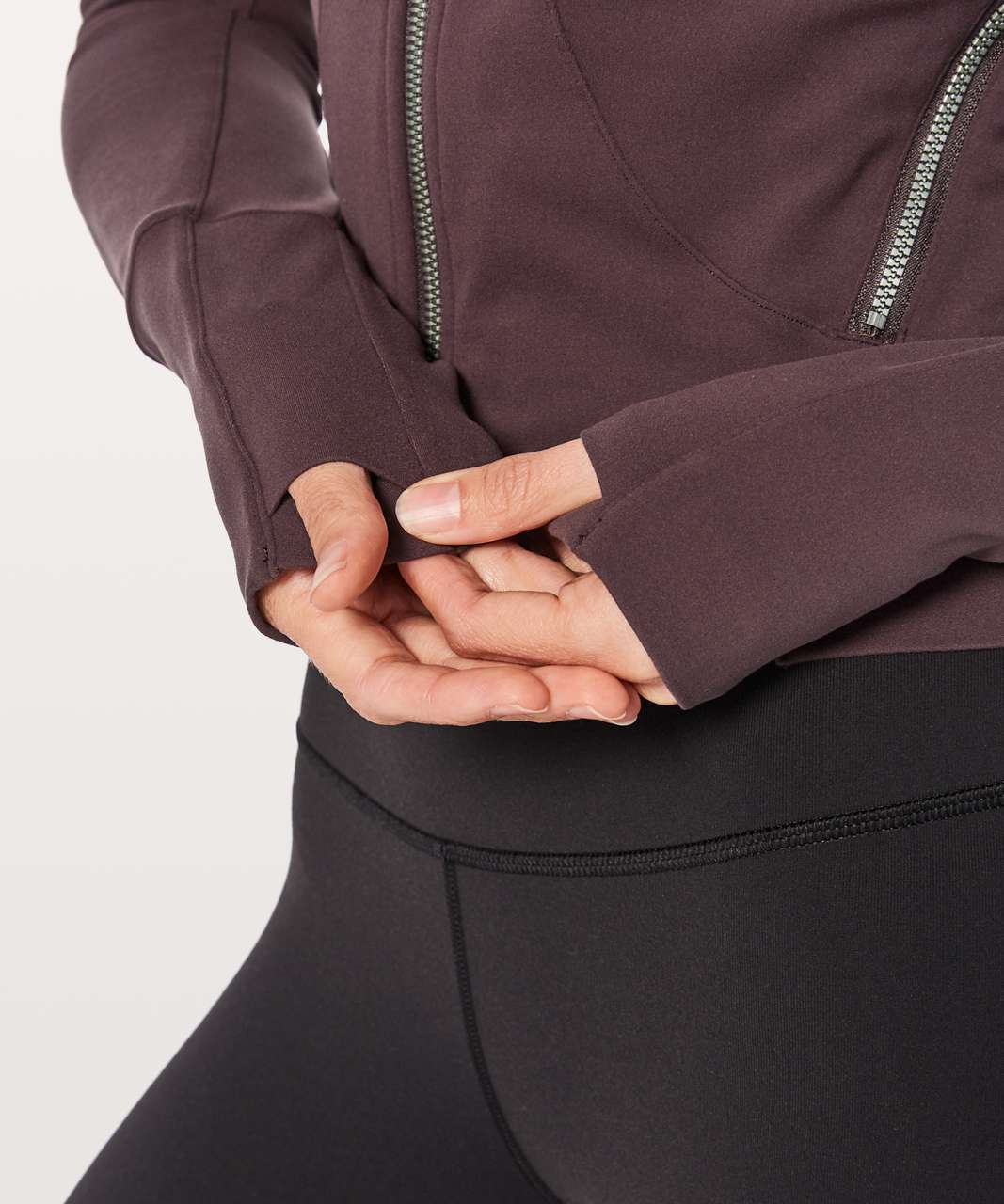 Lululemon Full Freedom Long Sleeve - Black Cherry - lulu fanatics