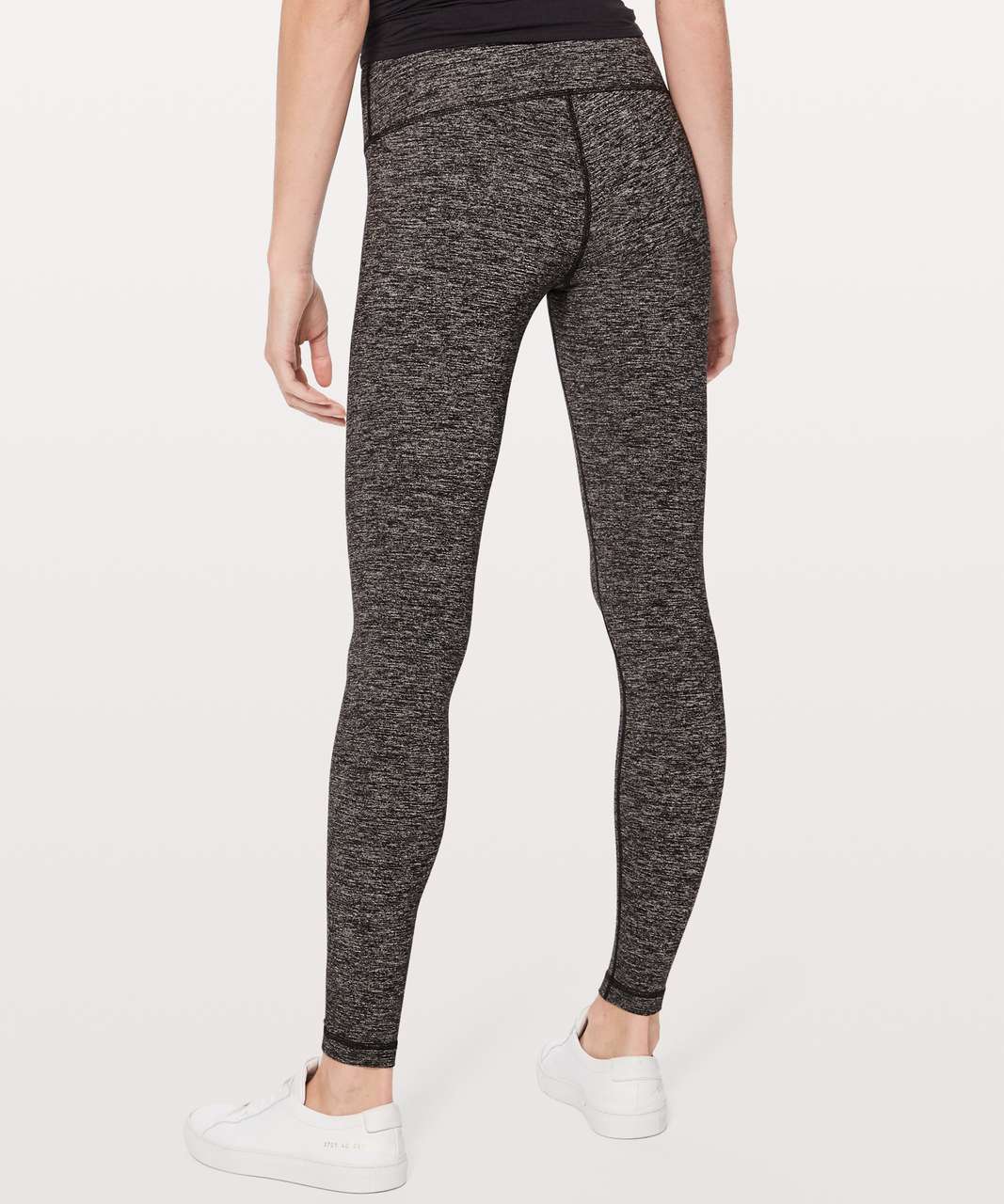 Buy Lululemon Wunder Under Yoga Pants High-Rise (Heathered Black, 12) at