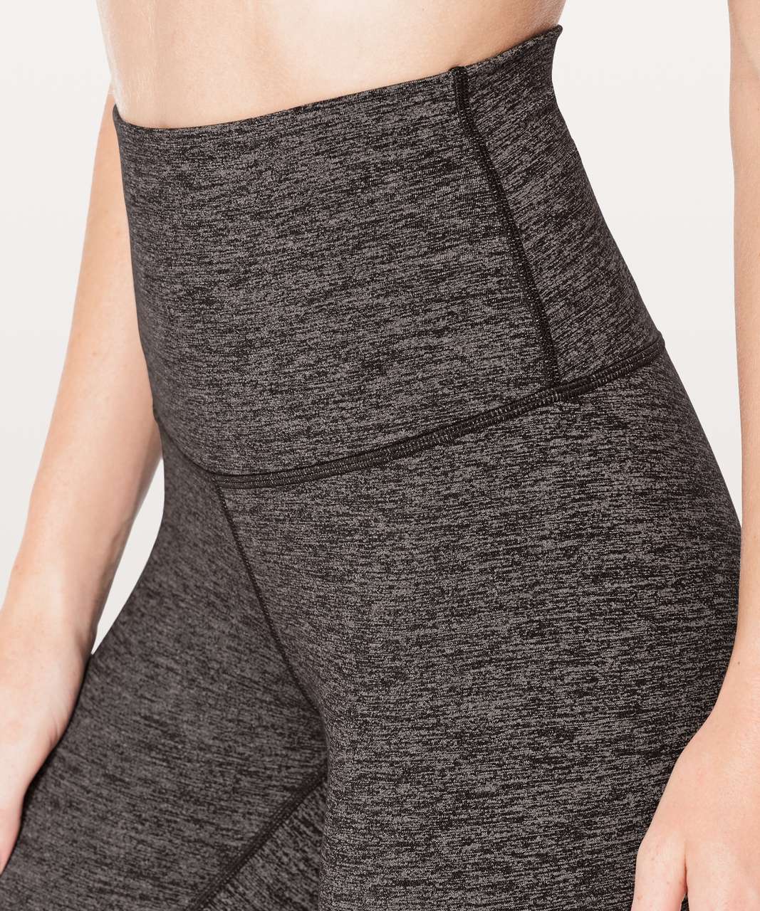 Lululemon Wunder Under Super Hi-Rise Tight 28" - Heathered Black