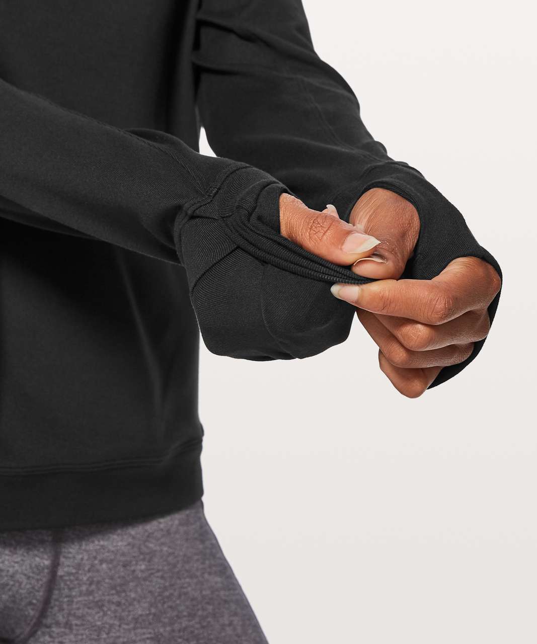 Lululemon Morning Miles Long Sleeve - Black