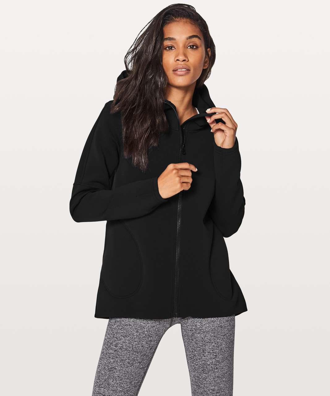 Lululemon City Sleek Hoodie - Black - lulu fanatics