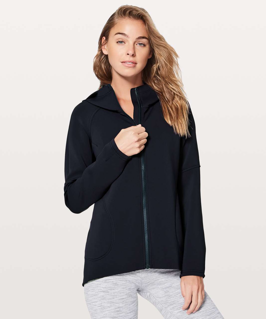 Lululemon Embrace The Space Hoodie - Midnight Navy - lulu fanatics