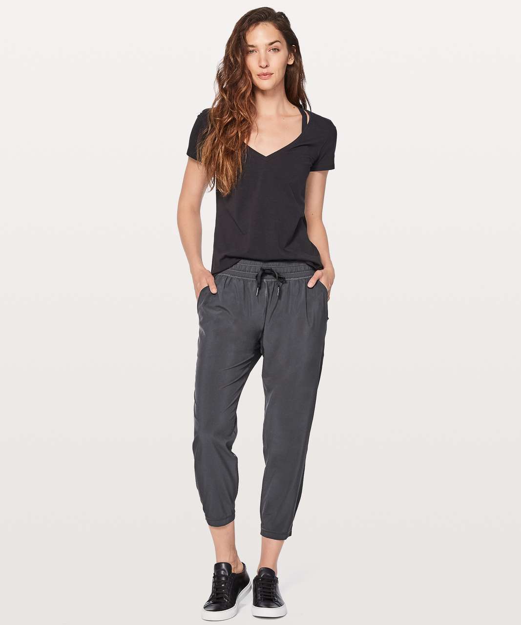 Lululemon Namaskar Crop - Melanite - lulu fanatics