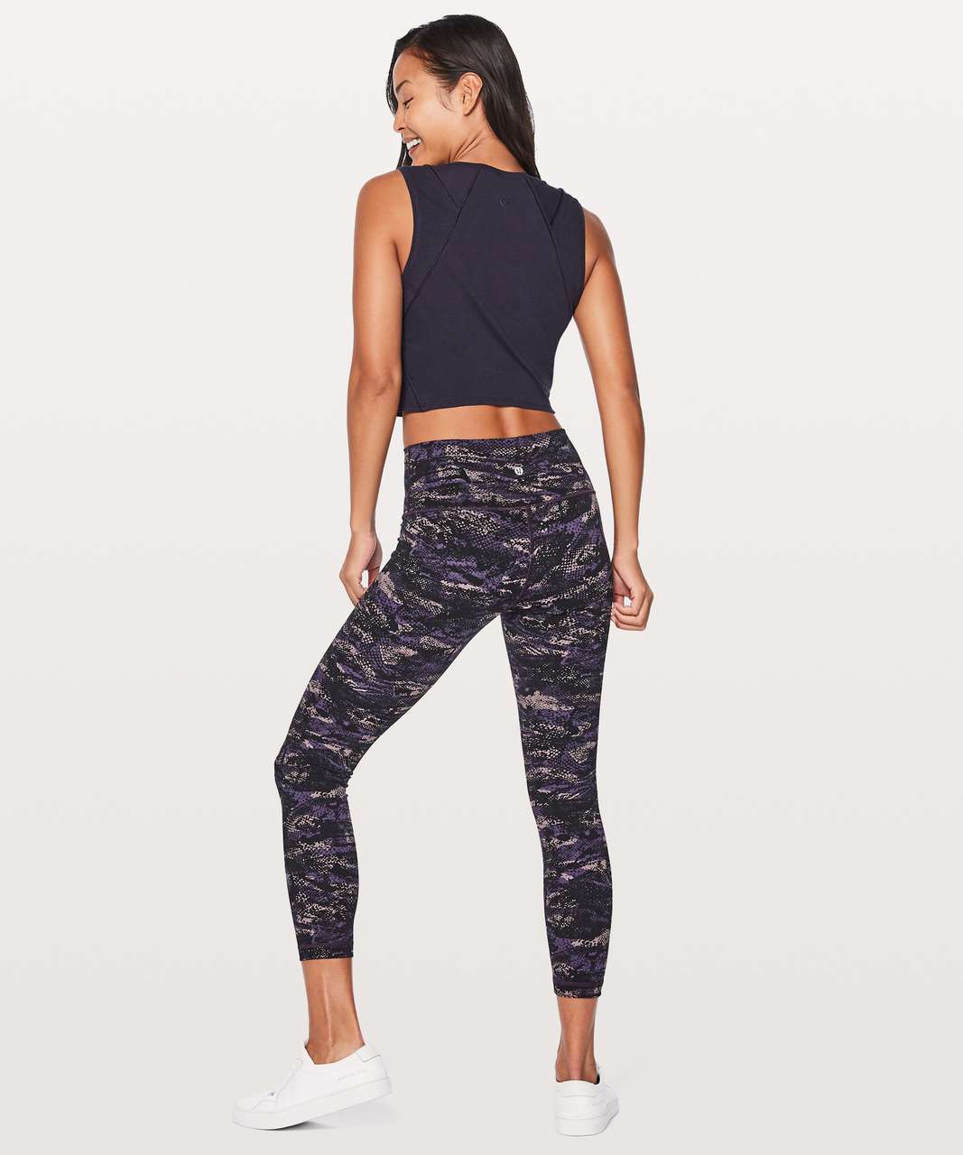 Lululemon Line Up Crop Tank - Boysenberry