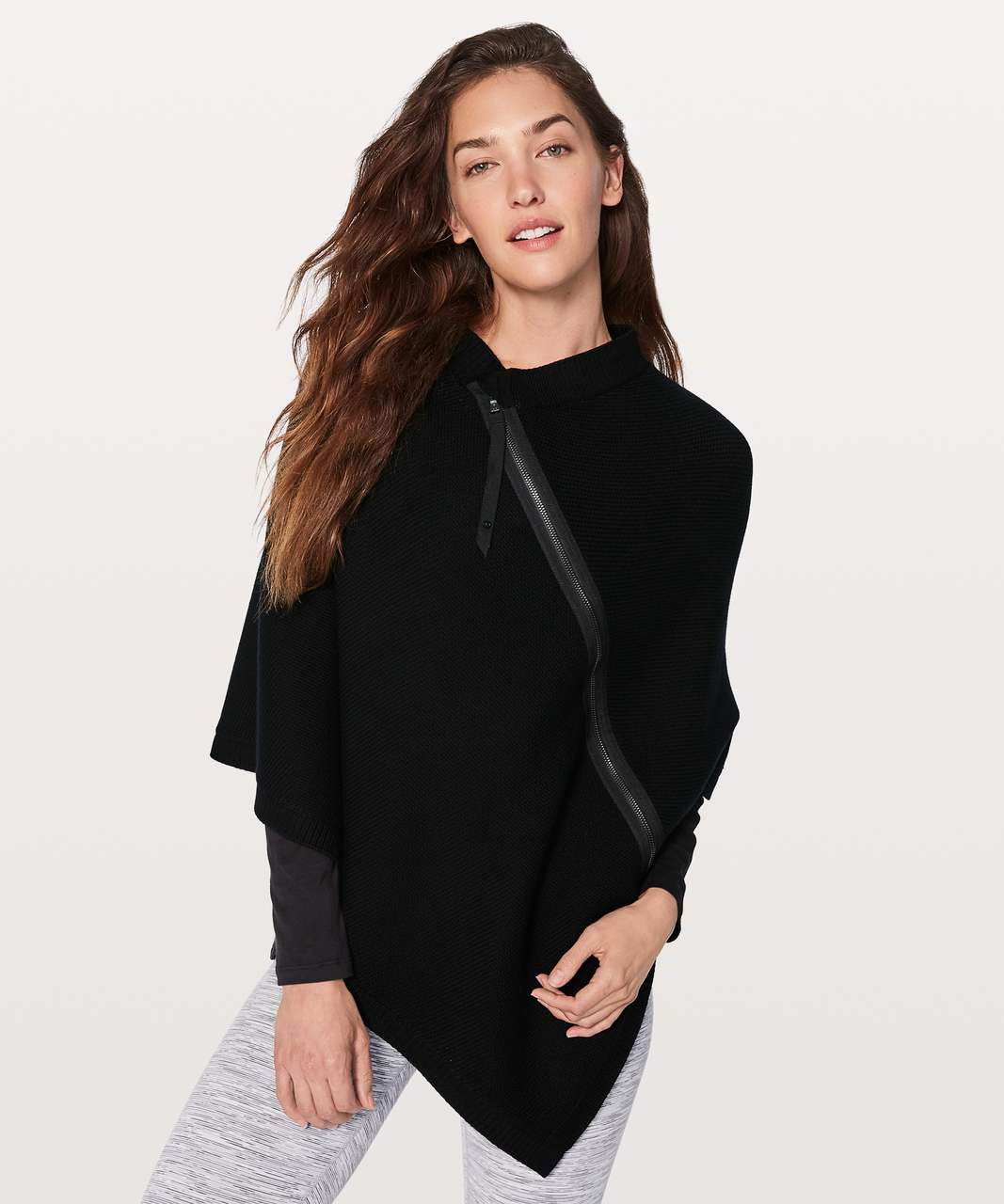 Lululemon On The Go Poncho - Black (First Release)