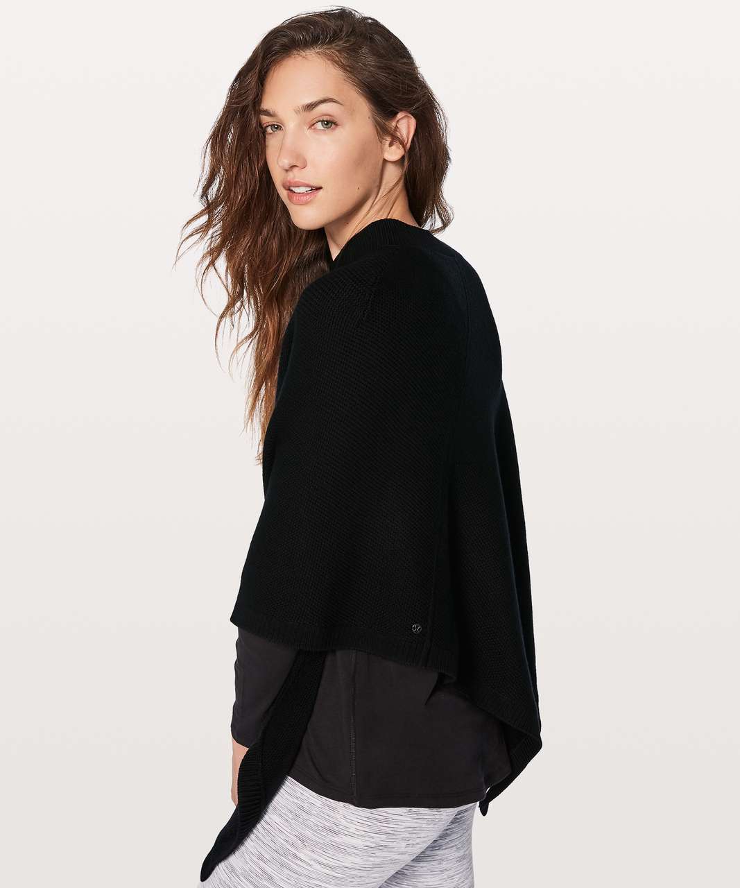 Lululemon On The Go Poncho - Iron Blue / True Navy - lulu fanatics