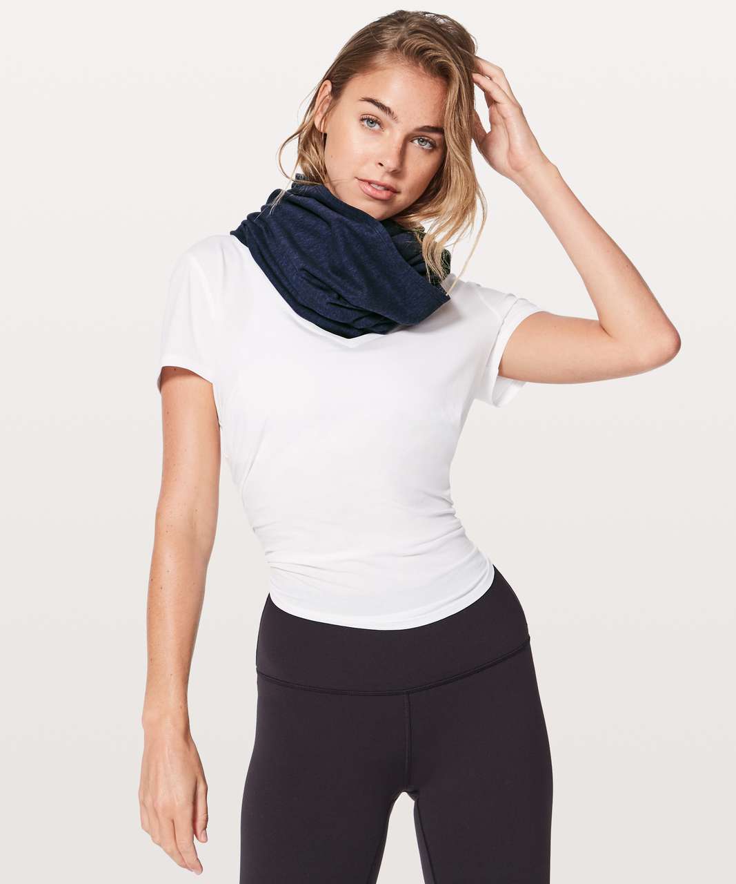 Lululemon Vinyasa Scarf *Rulu - Heathered Hero Blue