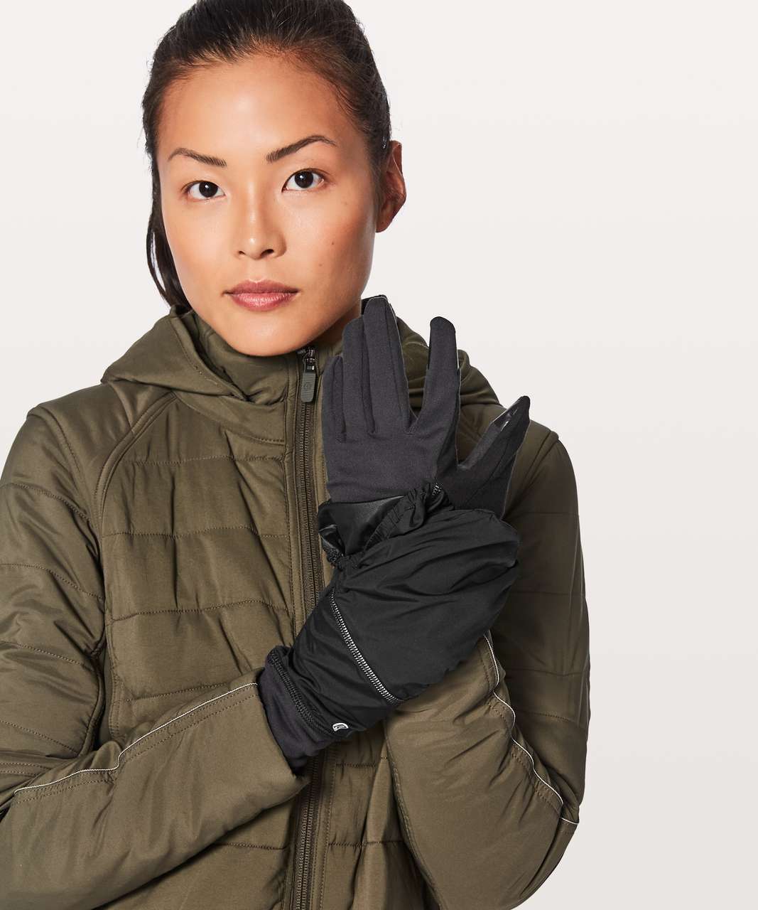 Lululemon Run Fast Gloves II - Black