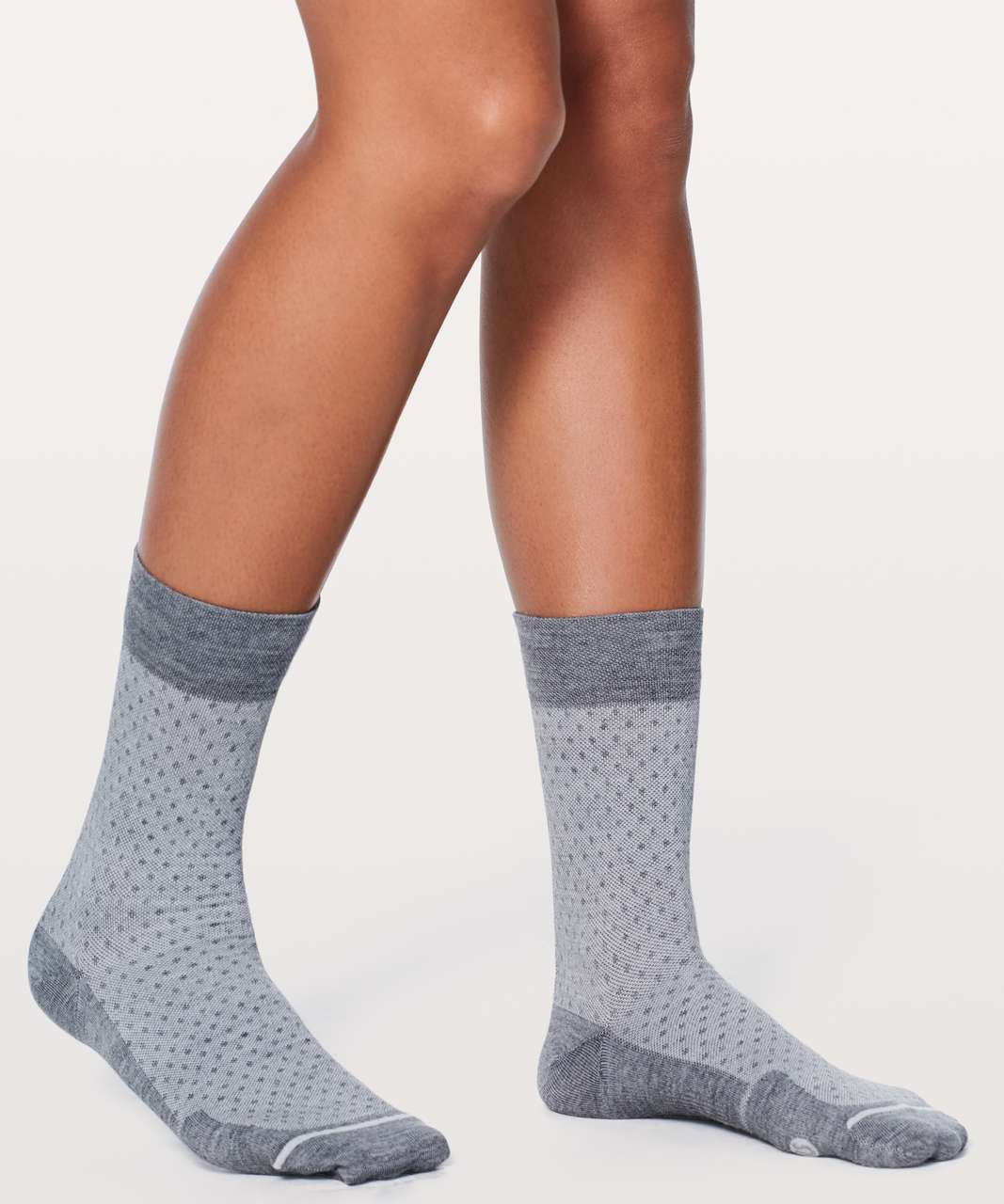 Lululemon Wool Be Warm Sock - Raceway Grey / Starlight