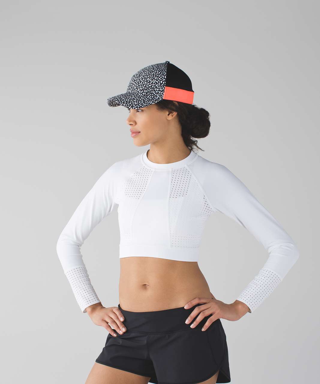 Lululemon Dash & Splash Cap - Black / Miss Mosaic Black