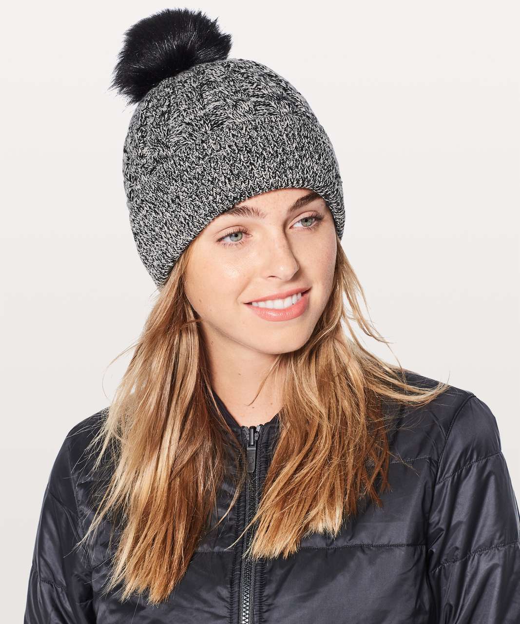 Lululemon Wool Be Toasty Toque - Black / Angel Wing