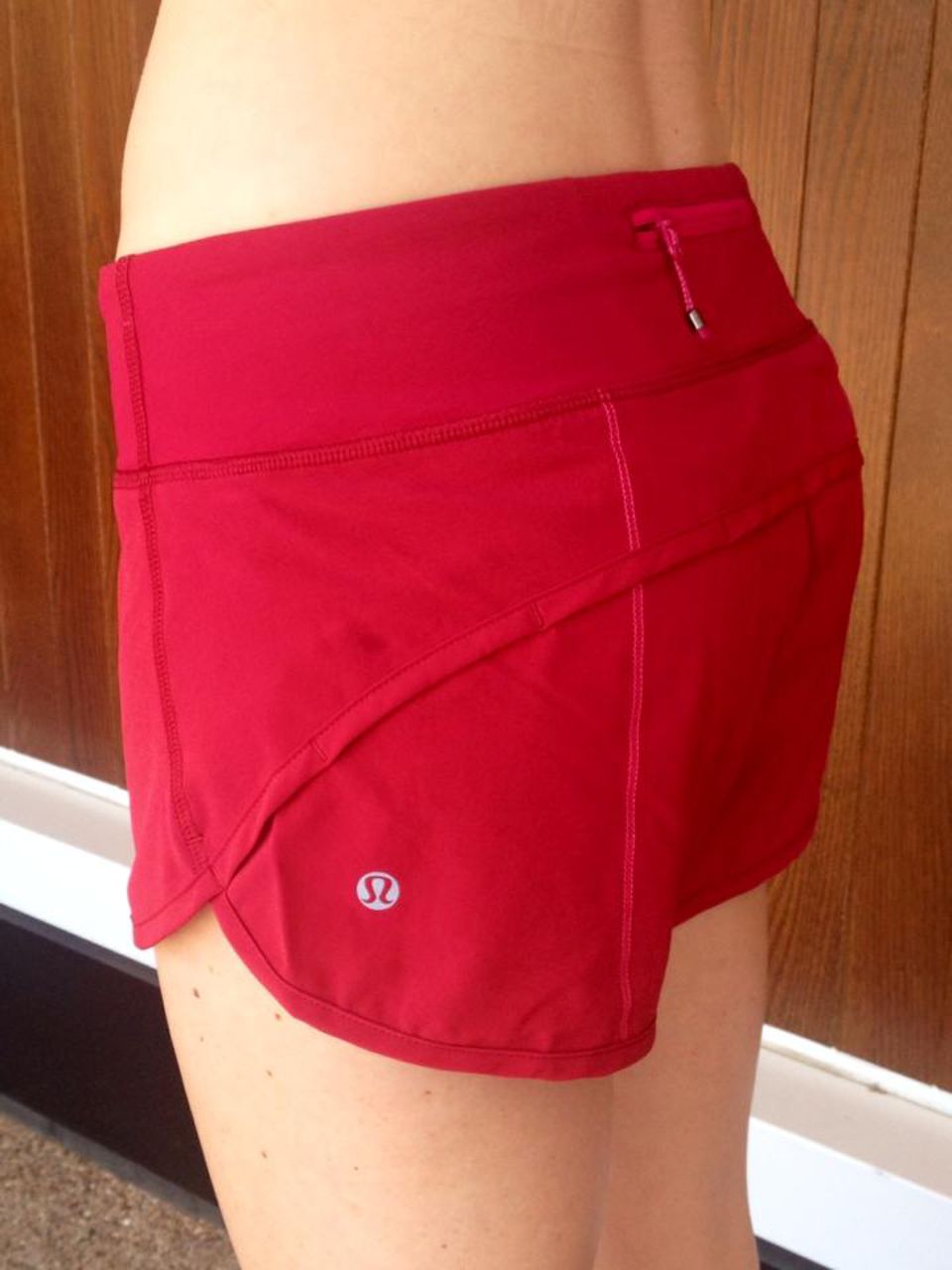 Lululemon Run:  Speed Short *4-way Stretch - Bumble Berry