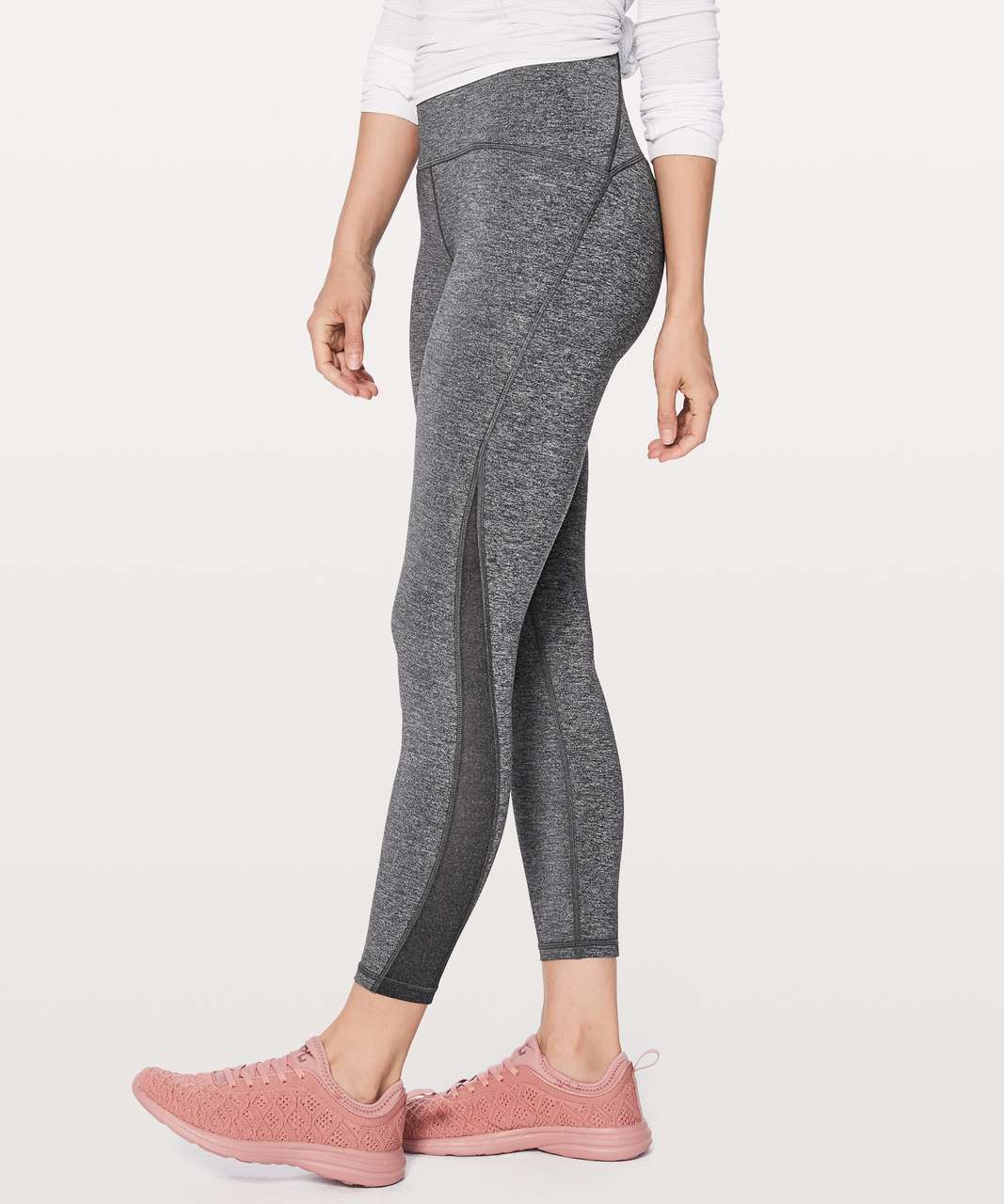 Lululemon Train Times 7/8 Pant *25" - Heathered Black (First Release)