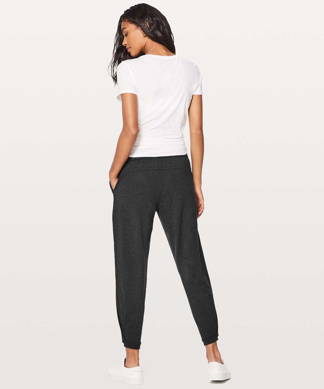 Lululemon Twisted & Tucked Pant 25" - Heathered Mod Black