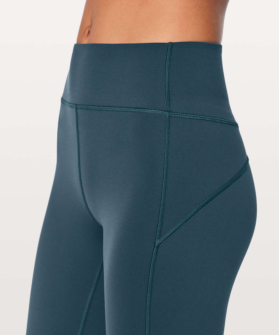 Lululemon In Movement Crop *Everlux 19 Nocturnal Teal