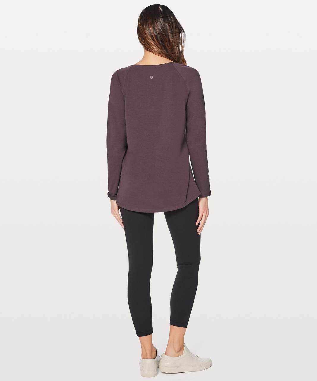 Lululemon Emerald Long Sleeve - Black Cherry