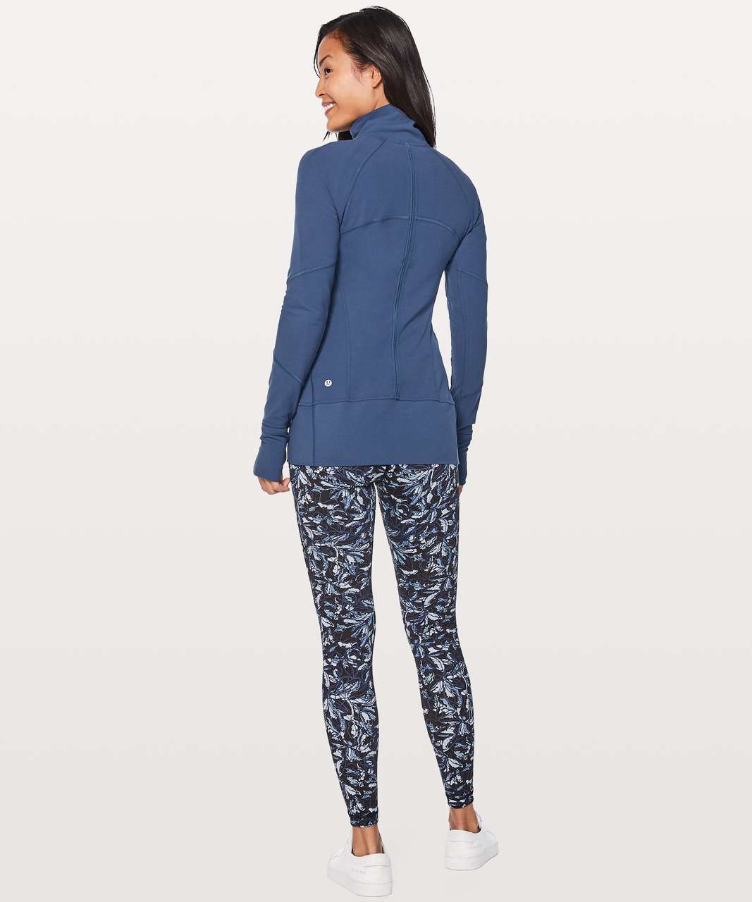 Lululemon Contour Jacket - Mineral Blue - lulu fanatics