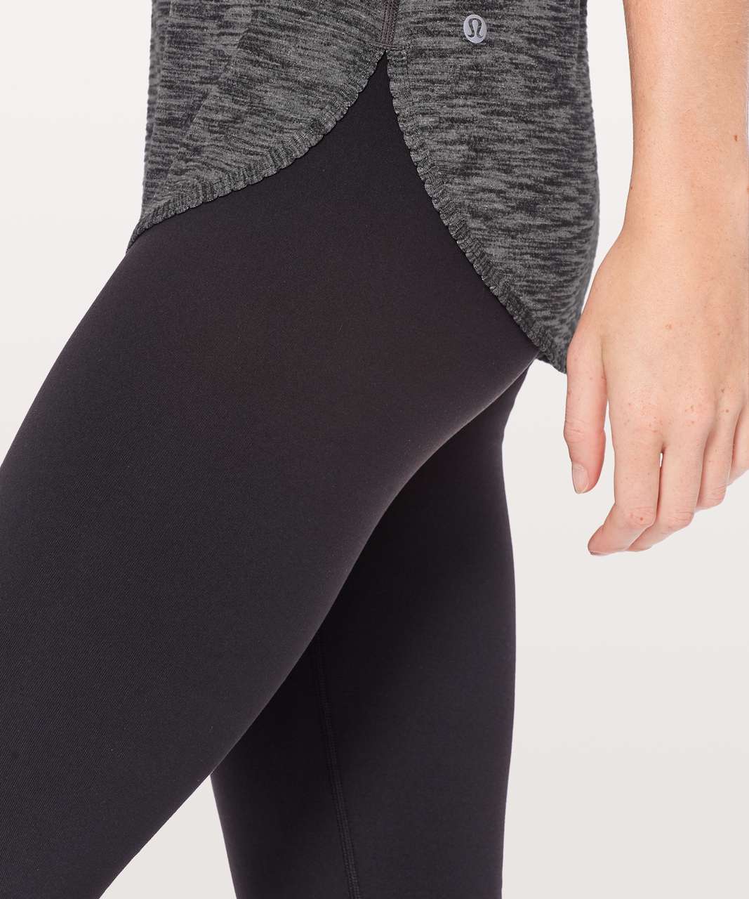 Lululemon 105 F Singlet - Heathered Black