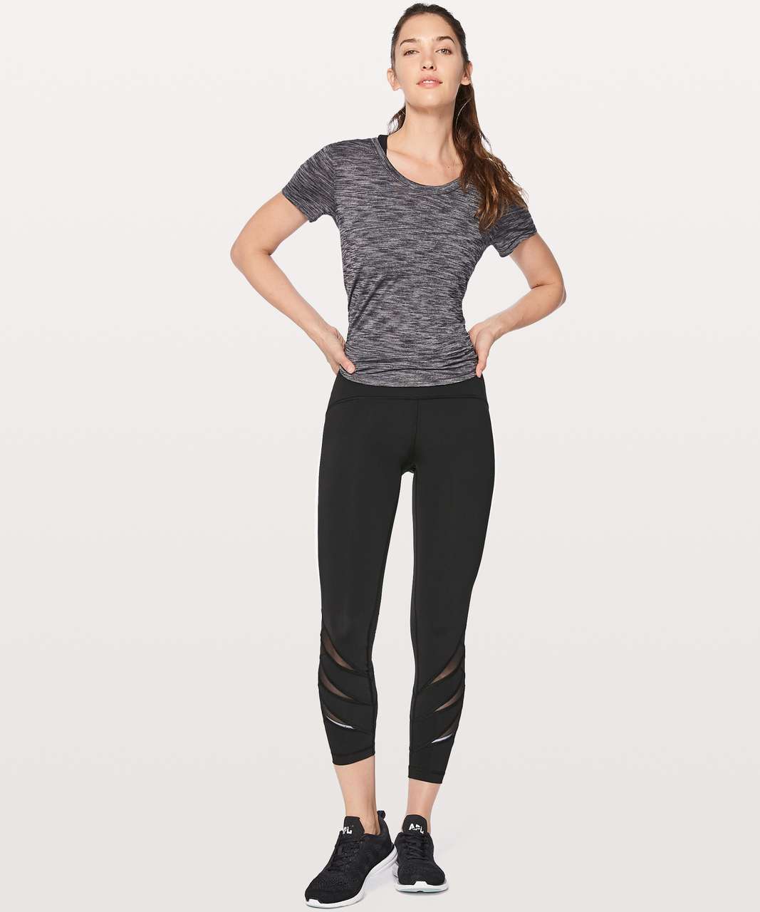 Lululemon Motionful 7/8 Tight 25 - Black - lulu fanatics