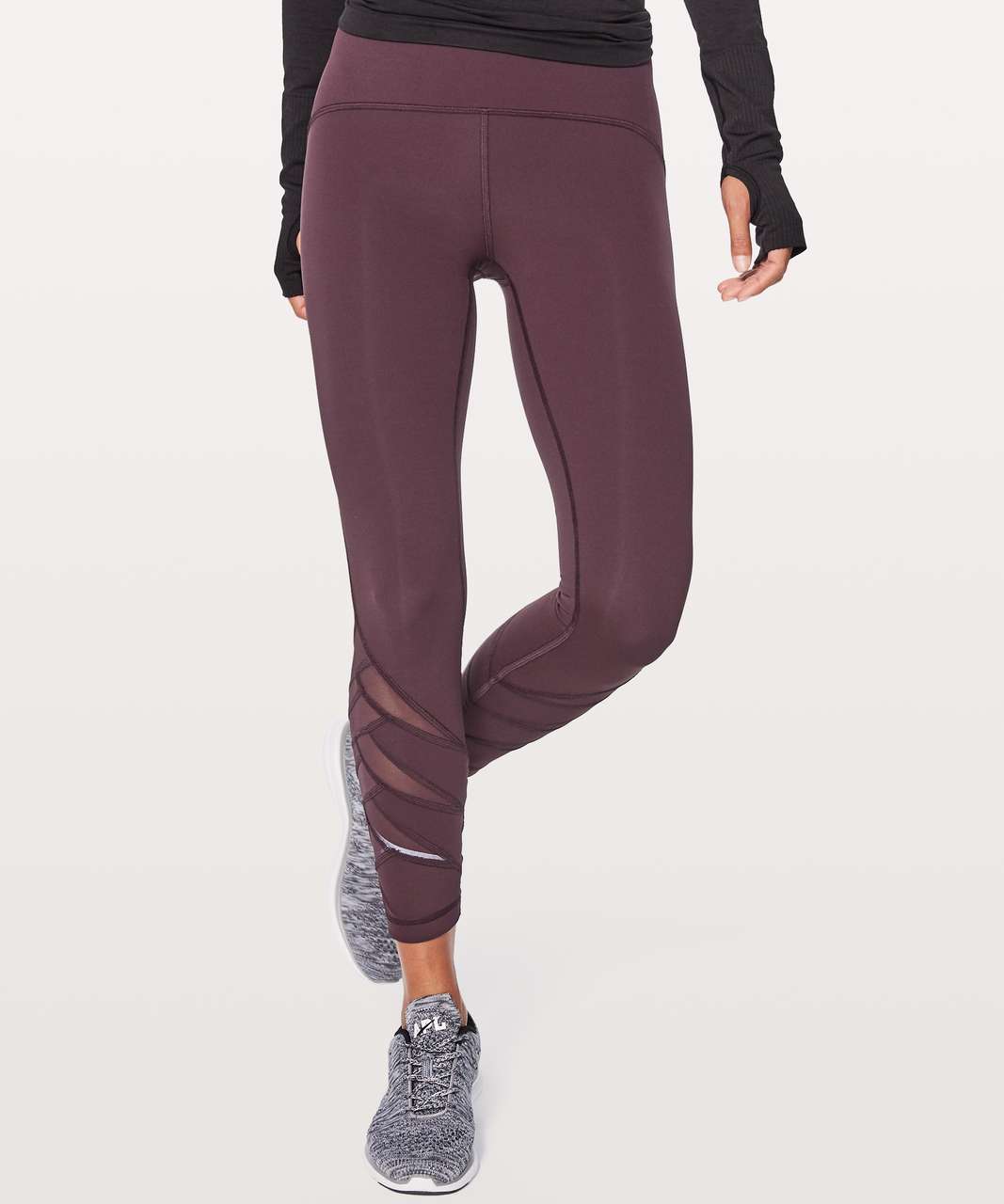 Lululemon Motionful 7/8 Tight 25" - Black Cherry