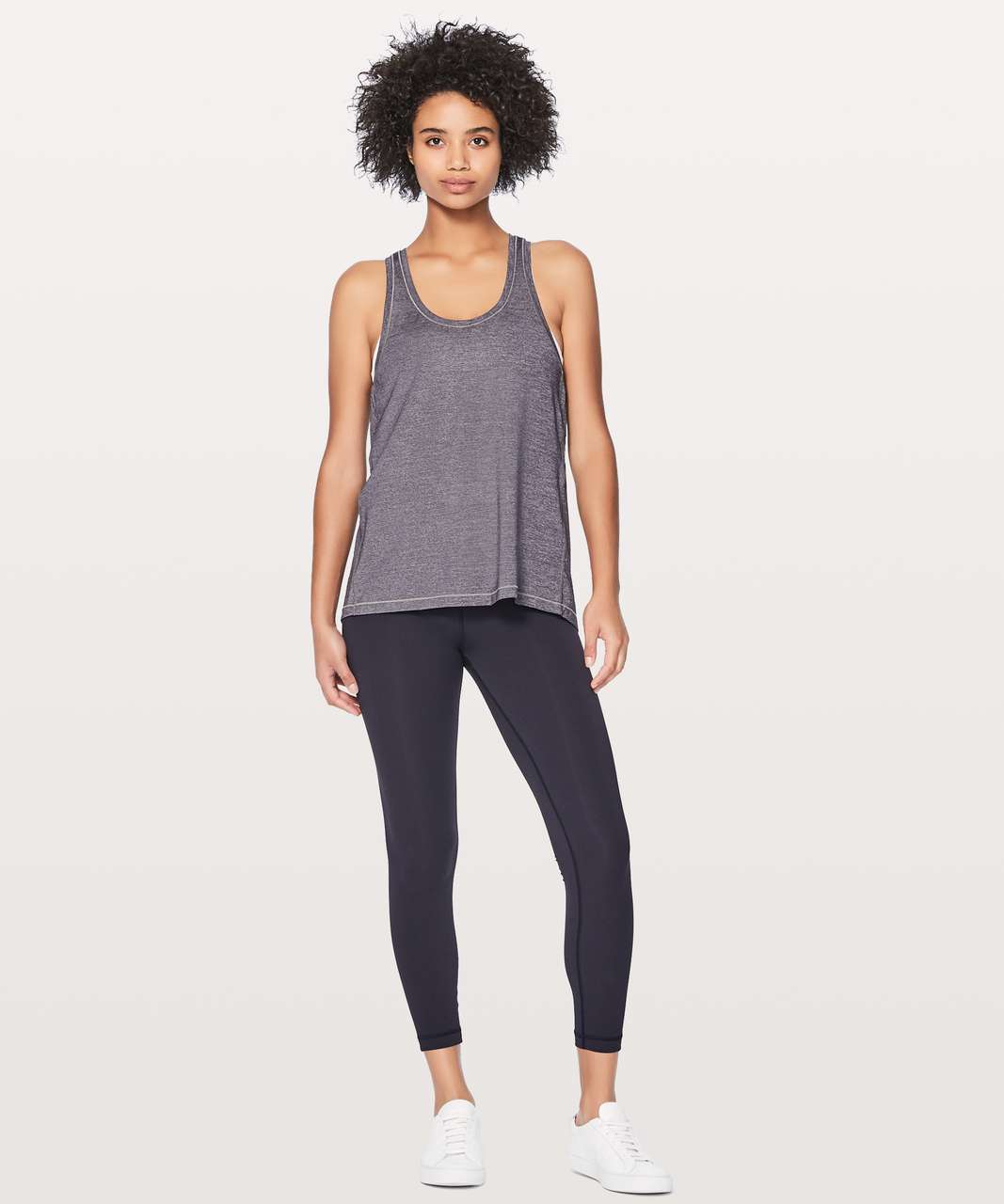 Lululemon Hold & Let Flow Tank - Heathered Midnight Navy