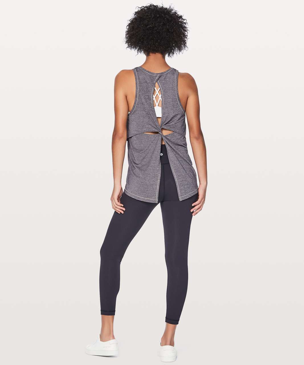 Lululemon Hold & Let Flow Tank - Heathered Midnight Navy