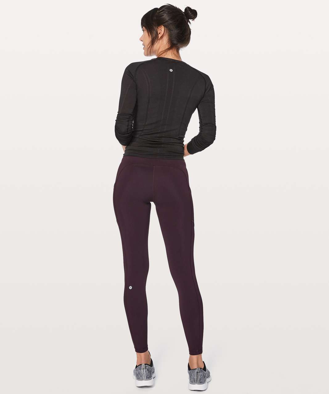 Lululemon Speed Up Tight Warp Tech Fleece 28 - Black Cherry - lulu fanatics