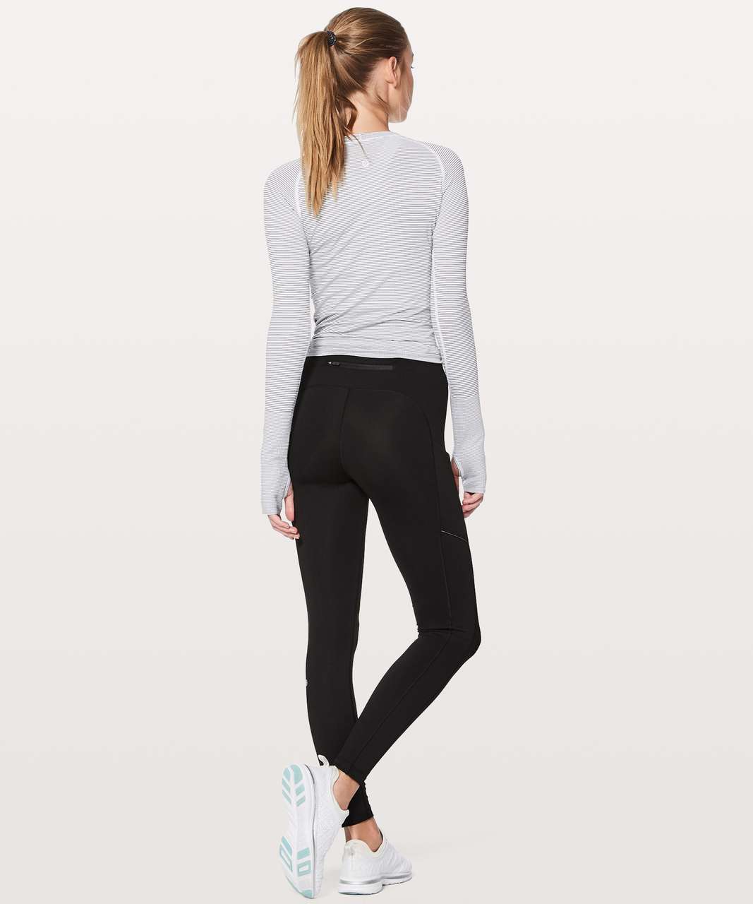 Lululemon Fast As Fleece Tight 28 - Black - lulu fanatics