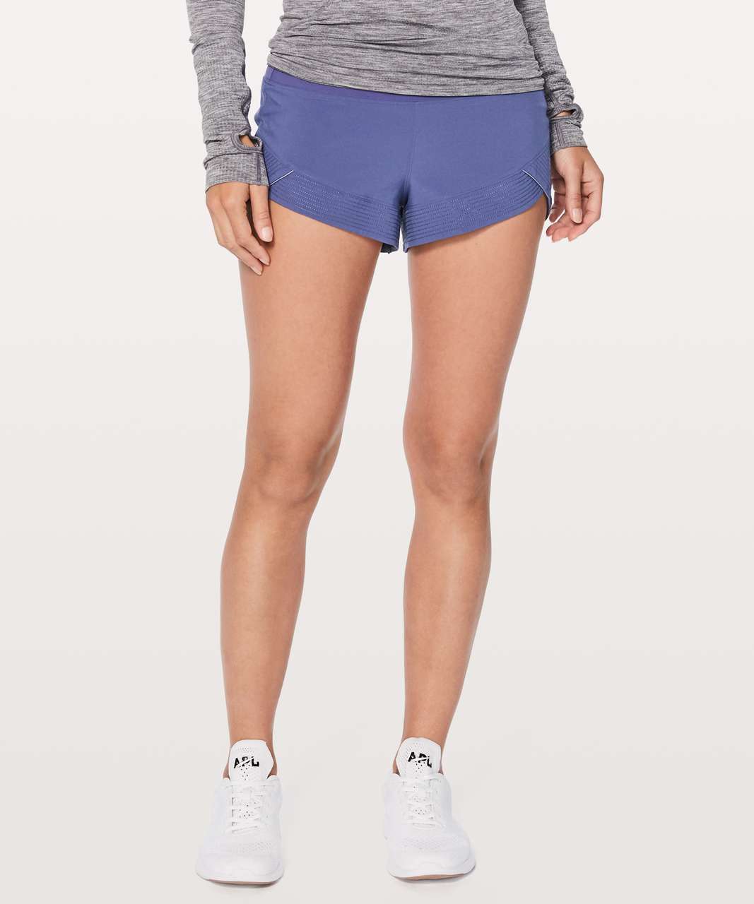 Lululemon Motionful Short 3" - Stony Grape