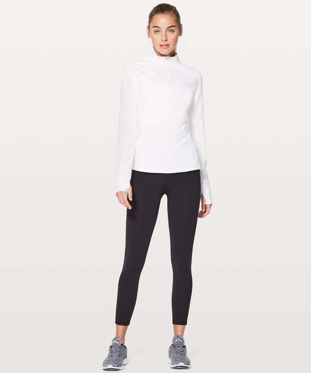 Lululemon Toasty Tech 1/2 Zip - White