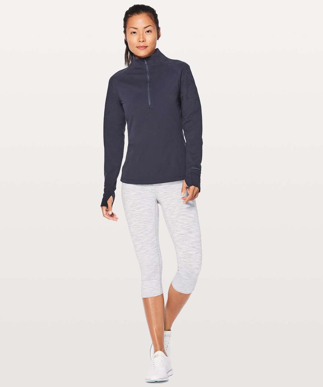 Lululemon Toasty Tech 1/2 Zip - Midnight Navy