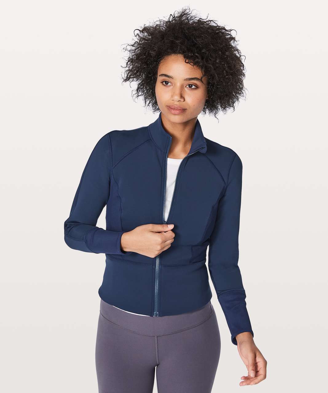 Lululemon Front & Centre Jacket - Hero Blue