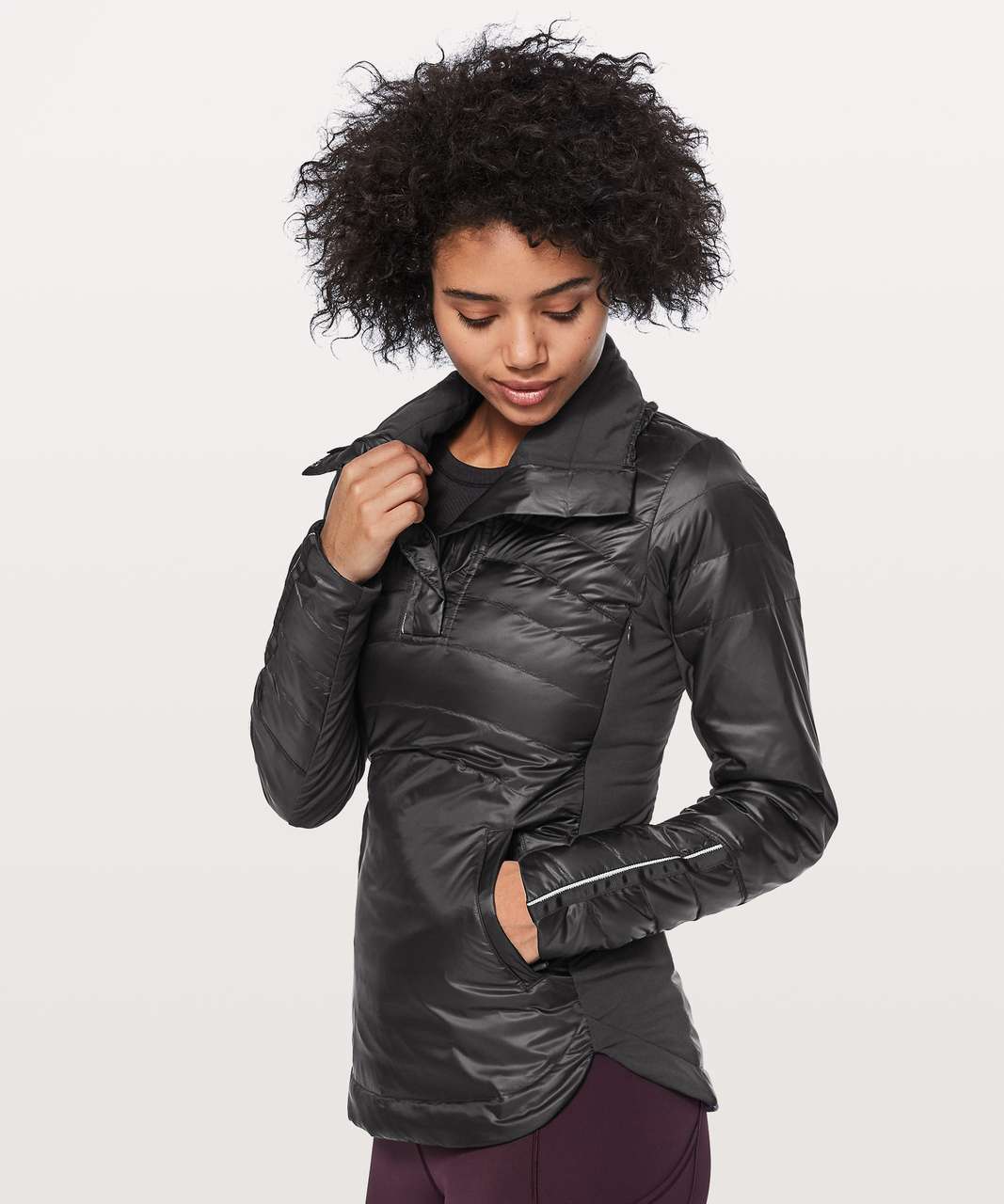 lululemon pullover down jacket