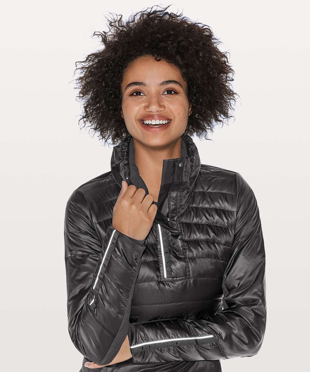 Lululemon Down For A Run Jacket - Black - lulu fanatics