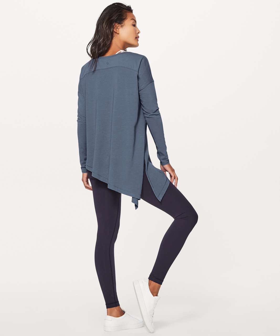 Lululemon To The Point Long Sleeve - Blue Denim - lulu fanatics