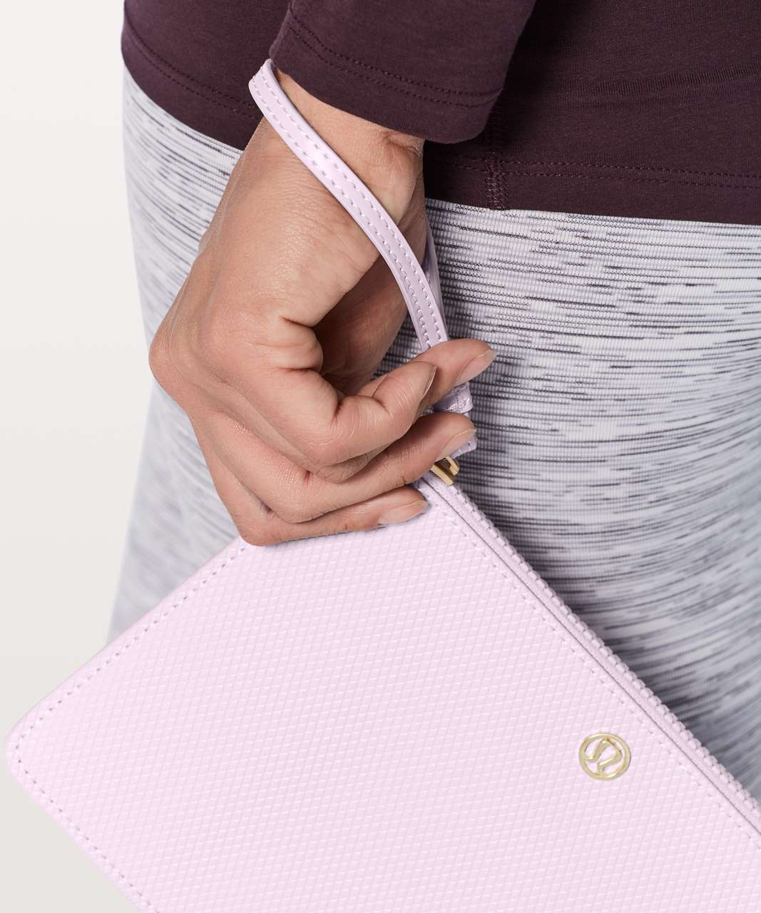 Lululemon Goody Bag - Misty Pink / Debossed Diamond