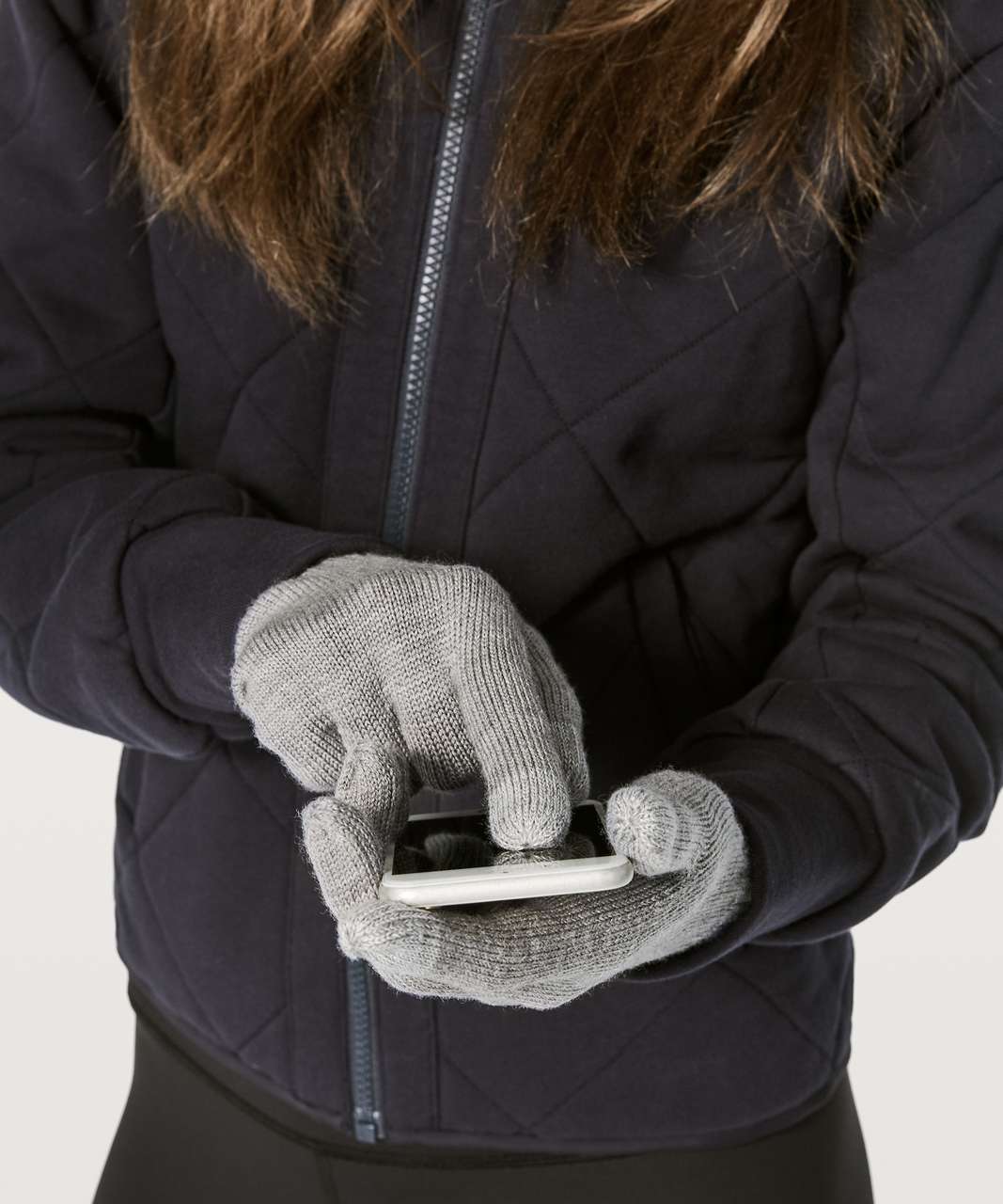 Lululemon Wool Be Toasty Gloves - Heathered Core Medium Grey