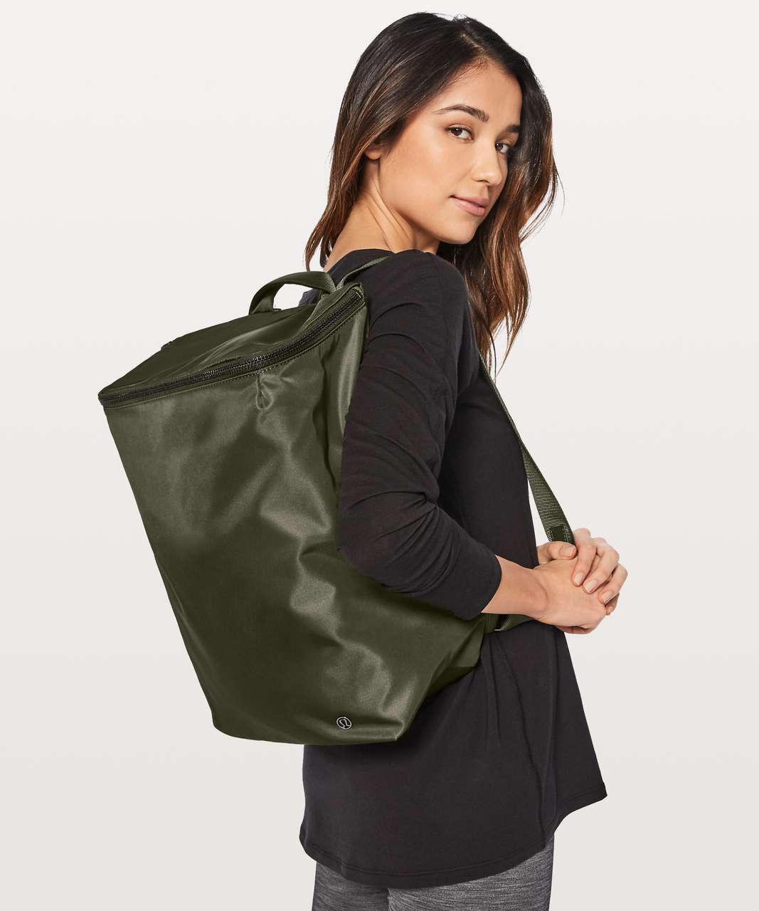 Lululemon Get Set Backpack 19L - Dark Olive