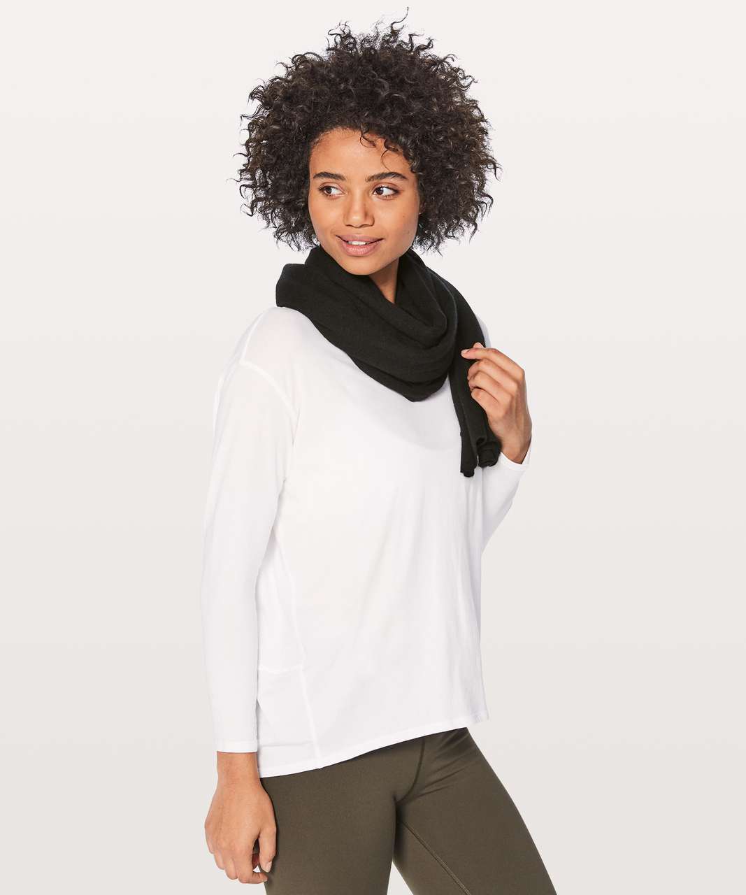 Lululemon My Dear Cashmere Scarf - Black